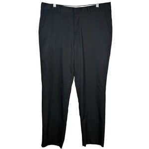 PGATOUR Mens Black Flat Front Dress Pants Golf Casual Comfort Stretch 38x32